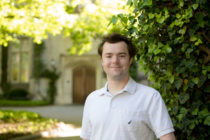 Photo of salutatorian Grant Storey