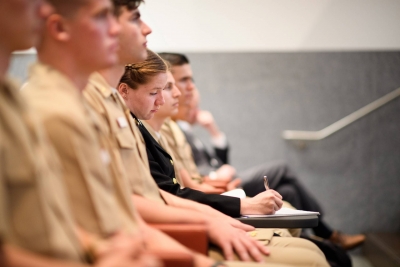 Members of the University’s ROTC program.