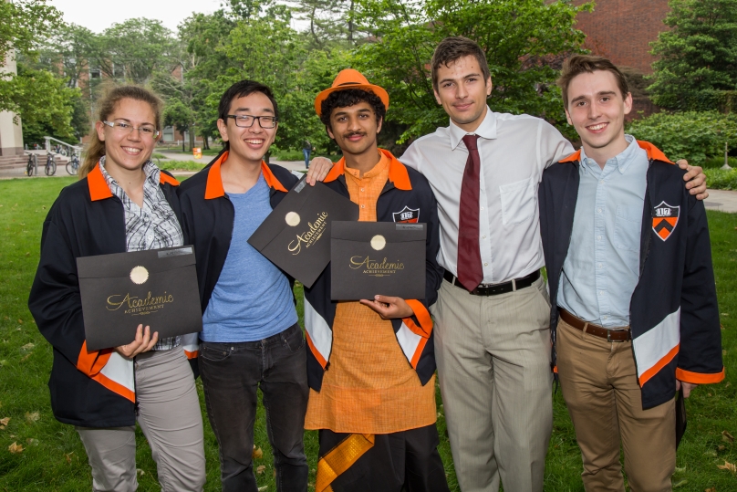 recipients of the Accenture Prize gather